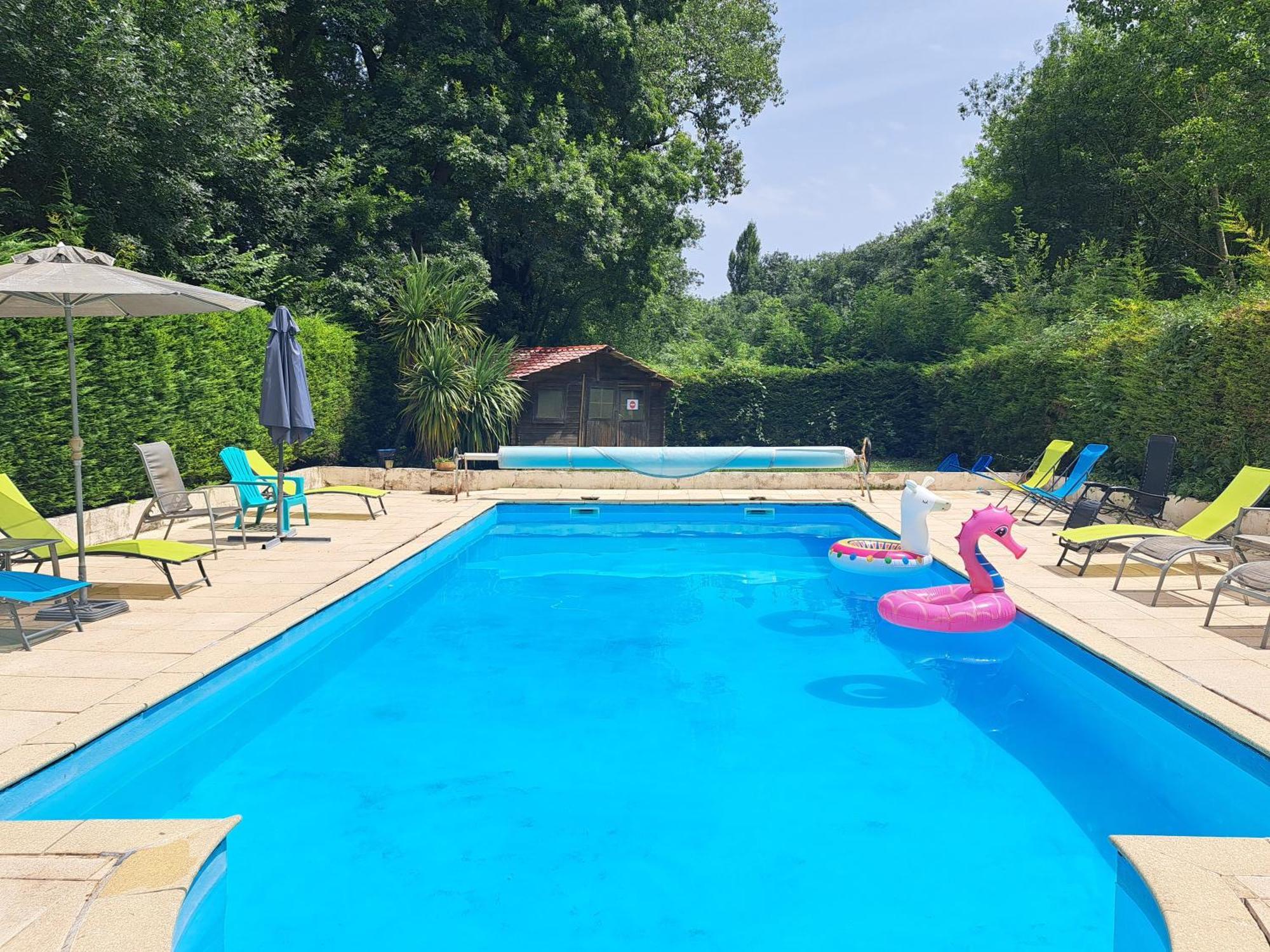 Champagnac  Le Moulin Etourneau - 3 Gites Avec 2 Piscines מראה חיצוני תמונה